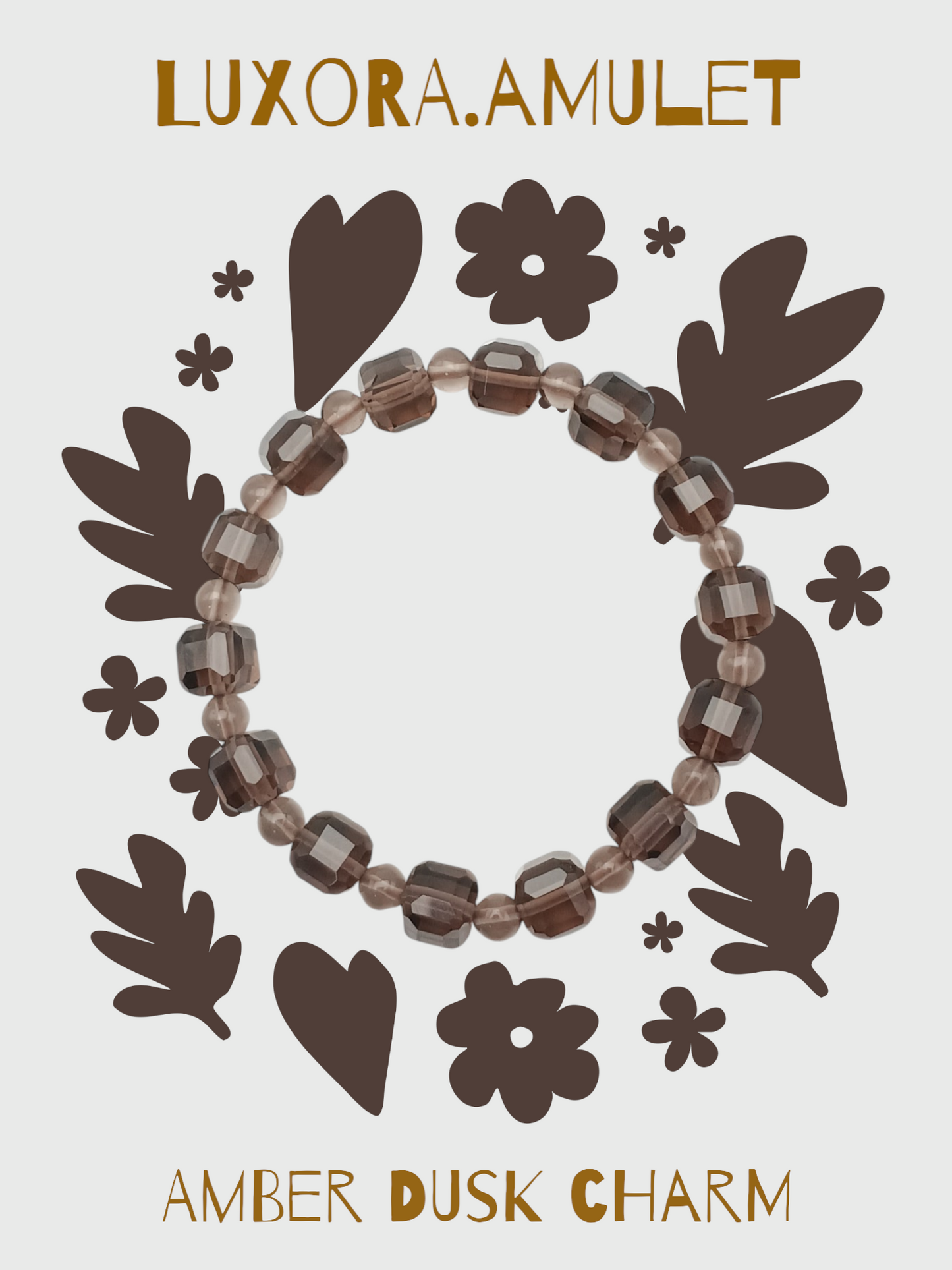 Amber Dusk Charm · Bracelet