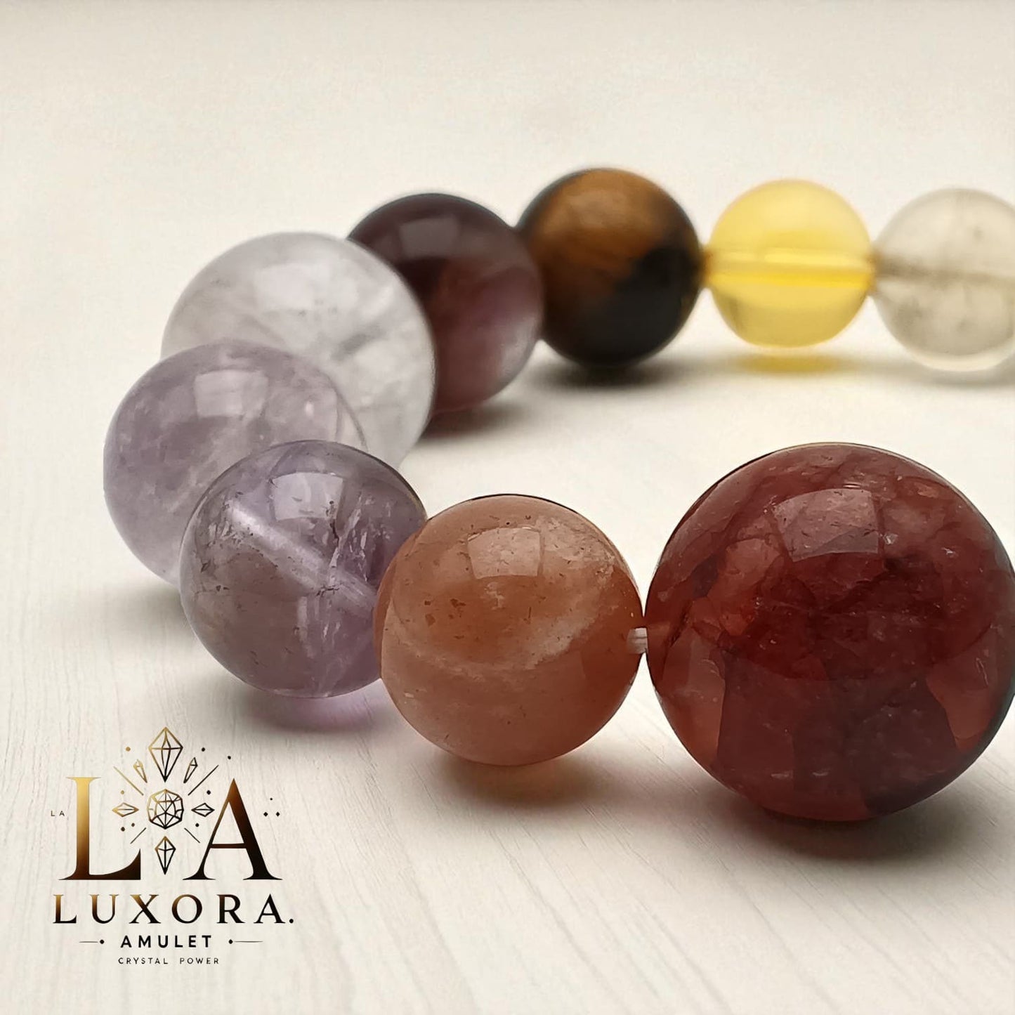 Harmony & Energy Multi-Stone Bracelet – Elegant Healing Jewelry