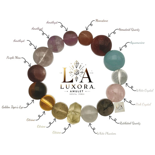 Harmony & Energy Multi-Stone Bracelet – Elegant Healing Jewelry