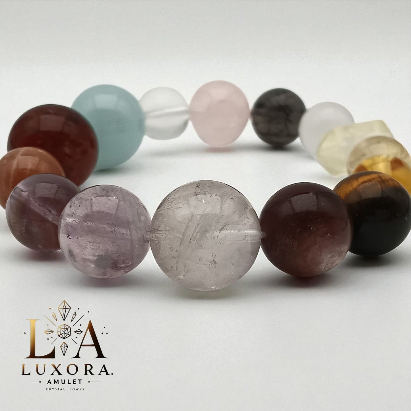 Harmony & Energy Multi-Stone Bracelet – Elegant Healing Jewelry