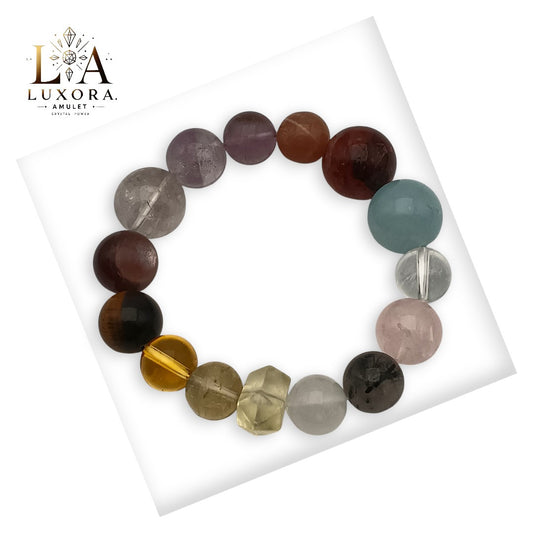 Harmony & Energy Multi-Stone Bracelet – Elegant Healing Jewelry