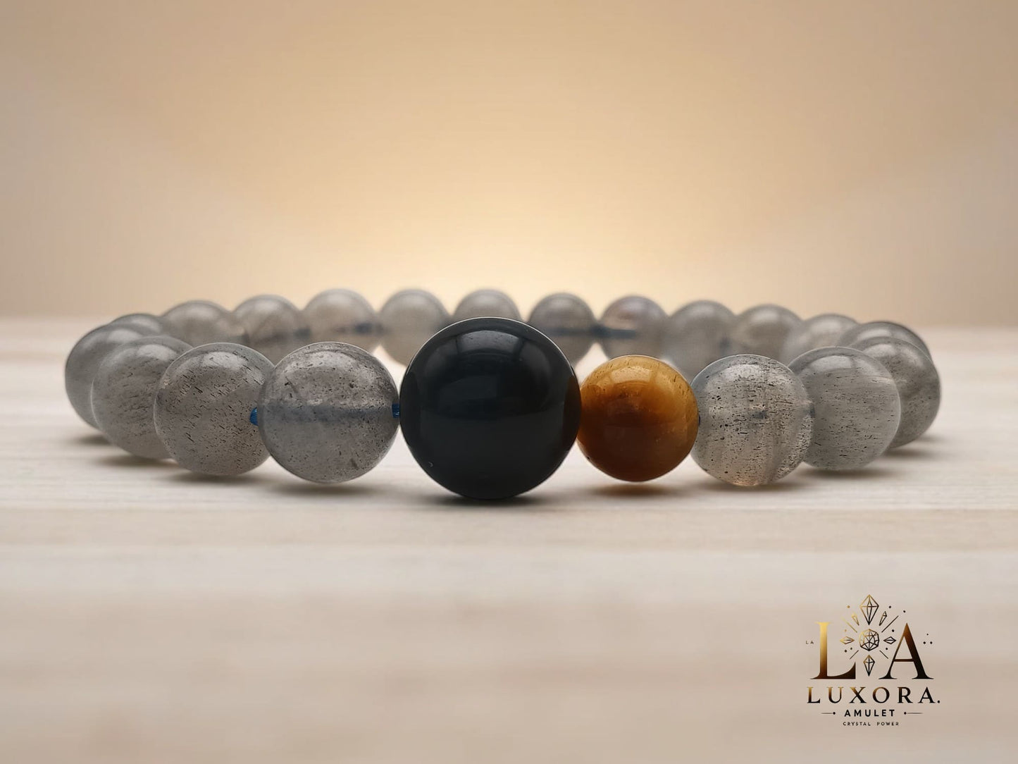Moonstone & Tiger’s Eye Crystal Bracelet for Transformation