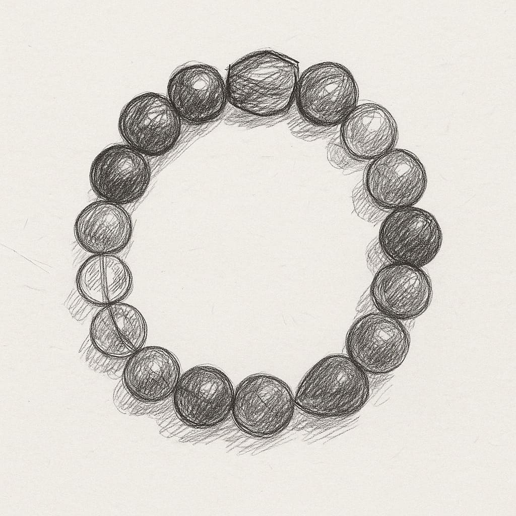 Seven Crystals Bracelet – Amethyst, Tiger’s Eye & Quartz