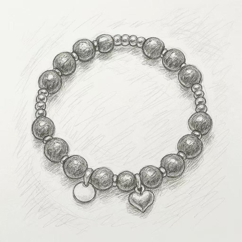 Strawberry Quartz Bracelet with S925 Silver – Love & Positive Energy