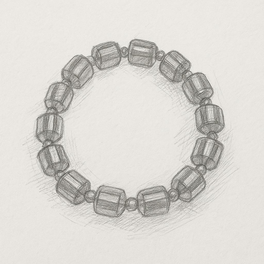Amber Dusk Charm · Bracelet