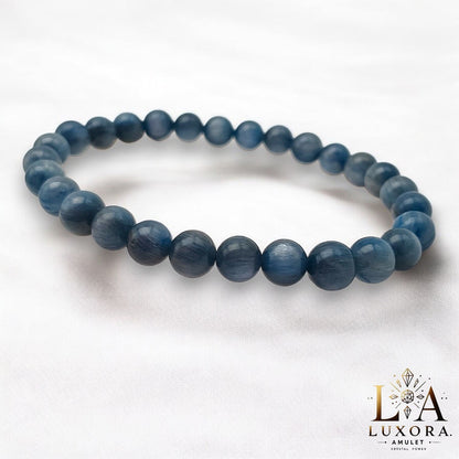 Blue Agate Bracelet – Calm Emotions & Focused Energy