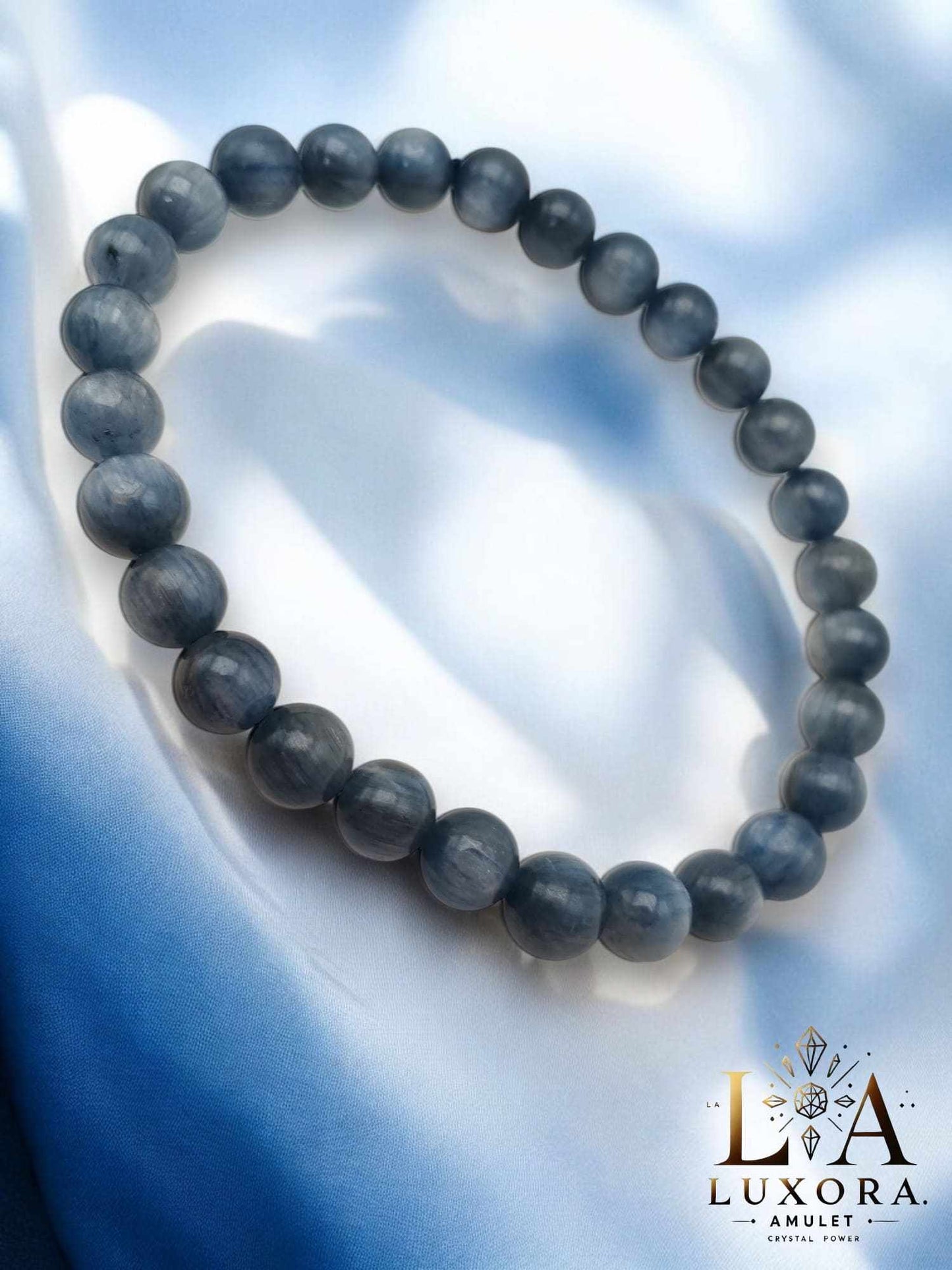 Blue Agate Bracelet – Calm Emotions & Focused Energy