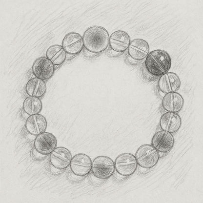 Chakra Healing Crystal Bracelet – Citrine, Amethyst, Aquamarine & Quartz