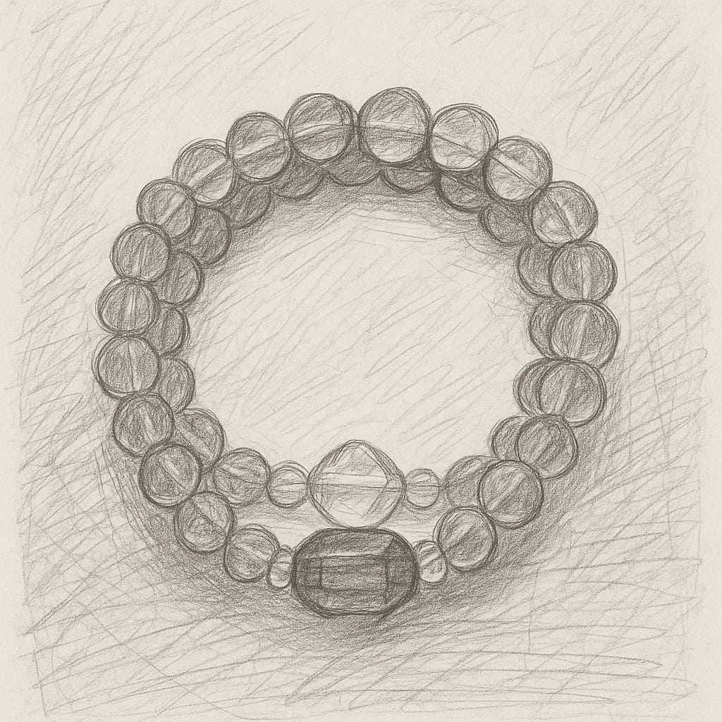 Green Fluorite Crystal Bracelet - Clarity, Healing & Heart Balance