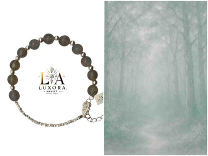 Moonstone Bracelet with S925 Silver – Clarity & Spiritual Energy