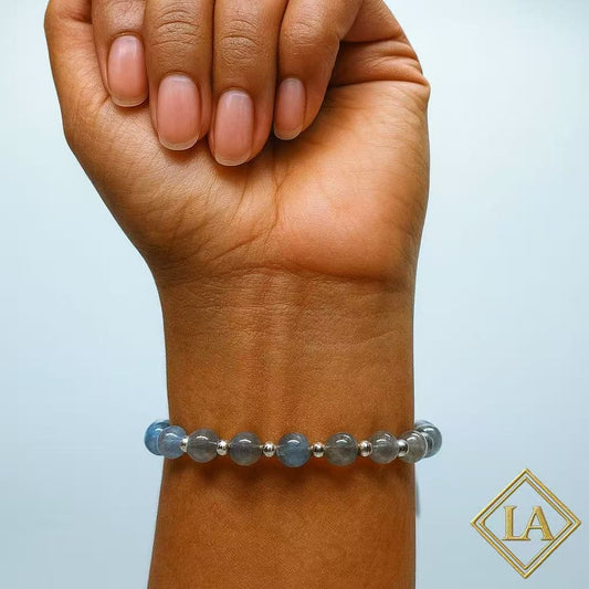 Moonstone Bracelet with S925 Silver – Clarity & Spiritual Energy