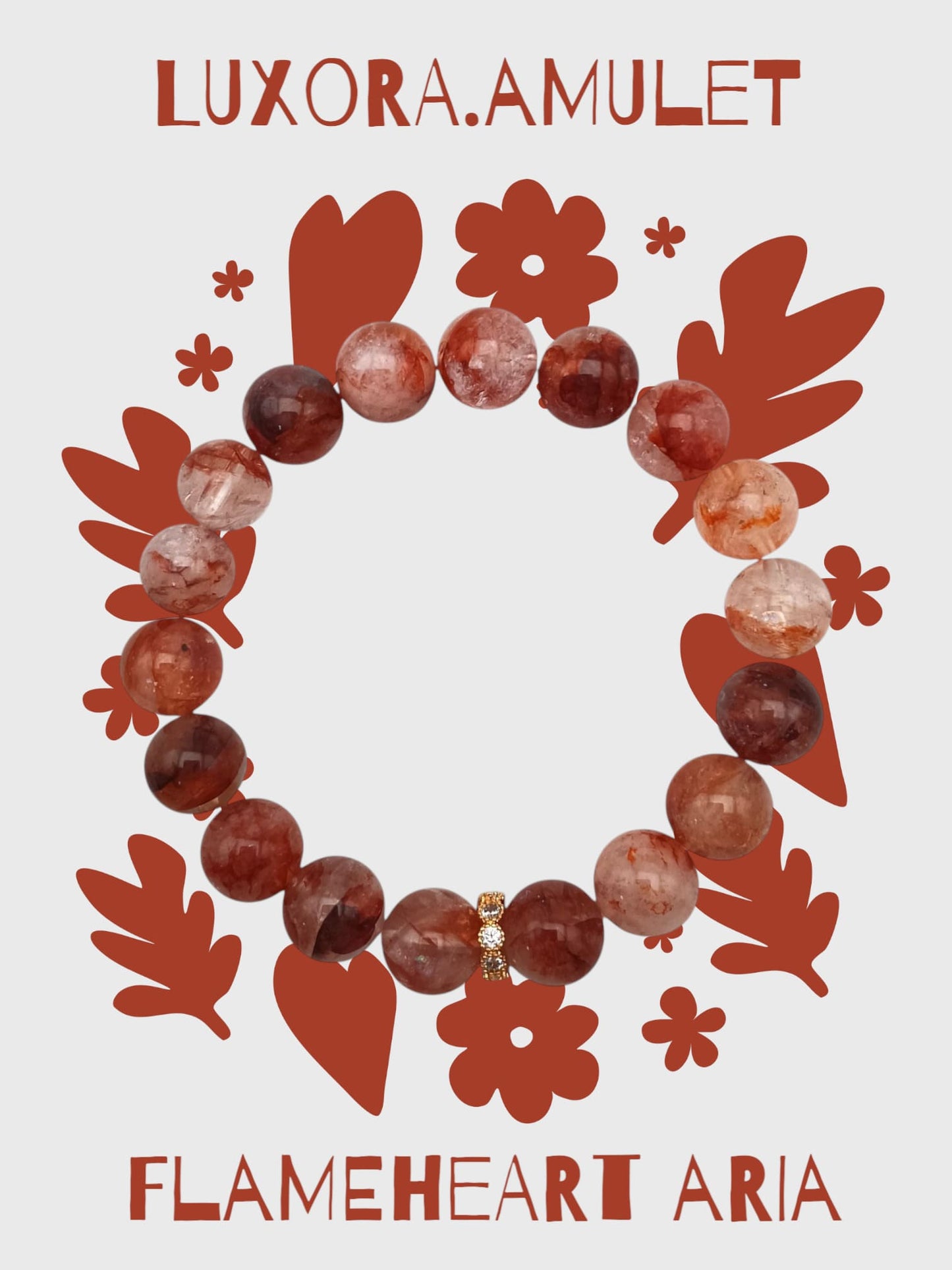 Red Agate Bracelet for Emotional Balance and Positive Energy