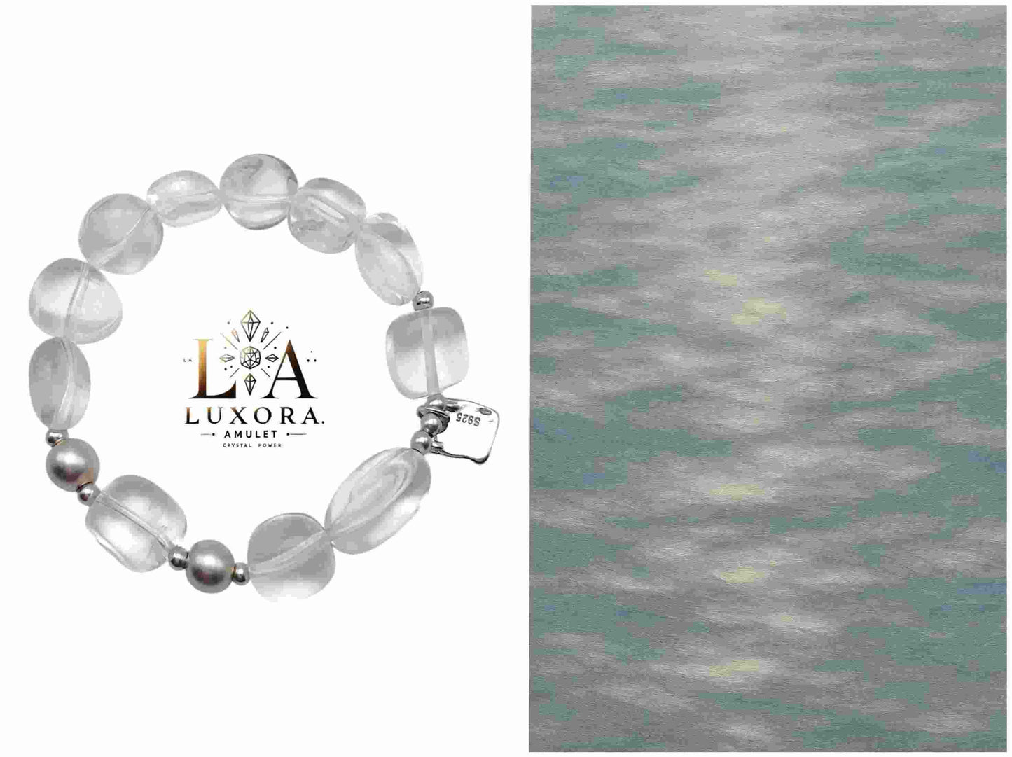 White Crystal Bracelet – Radiant Energy & Mind Clarity