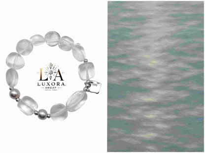 White Crystal Bracelet – Radiant Energy & Mind Clarity