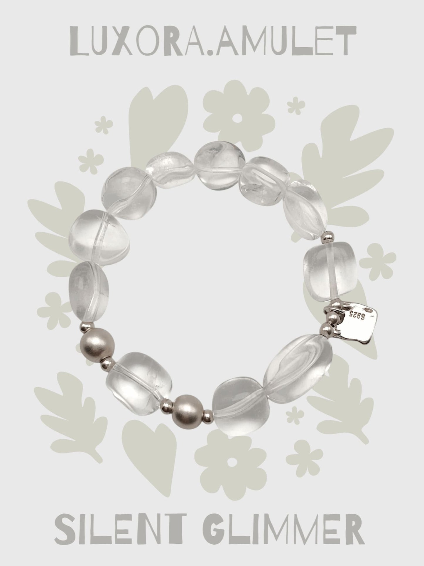 White Crystal Bracelet – Radiant Energy & Mind Clarity