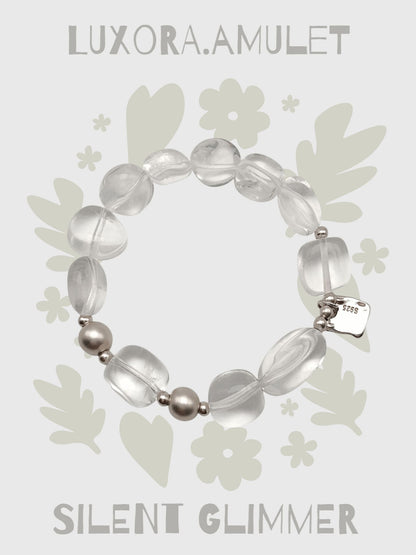 White Crystal Bracelet – Radiant Energy & Mind Clarity